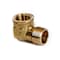 Homeplus+ ATC 3/4 in. FPT X 3/4 in. D MPT Brass 90 Degree Street Elbow 6JC120910711023 - alternate 2
